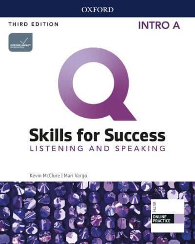 Q: Skills for Success: Intro Level: Listening and Speaking Split Student Book A With iQ Online Practice