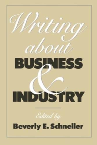 Writing About Business and Industry