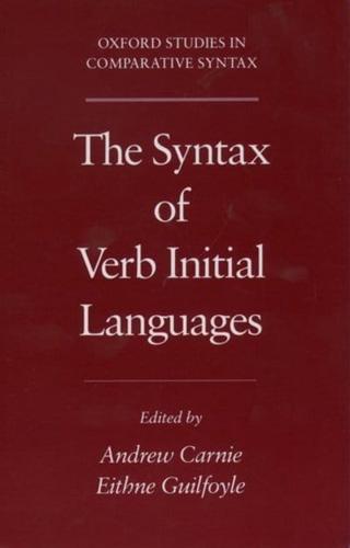 The Syntax of Verb Initial Languages