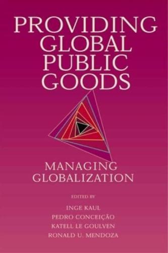 Providing Global Public Goods