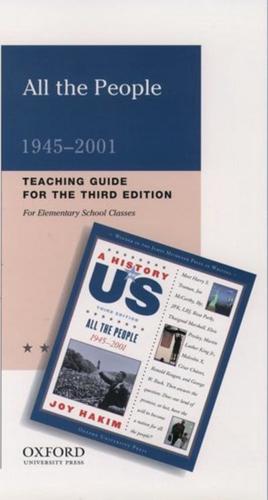 A History of Us: Book 10: A Teaching Guide for Elementary School Classes