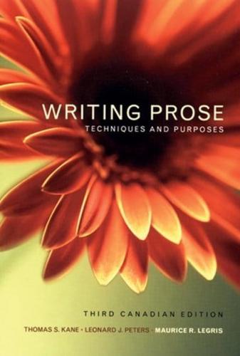 Writing Prose