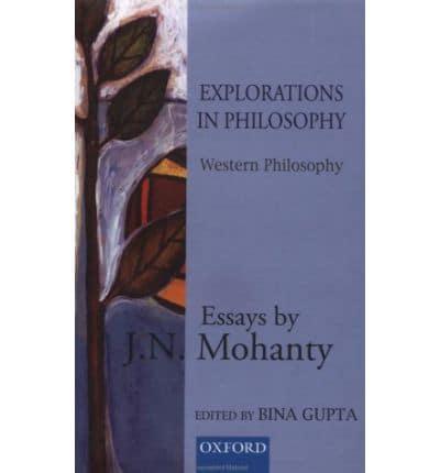 Explorations in Western Philosophy