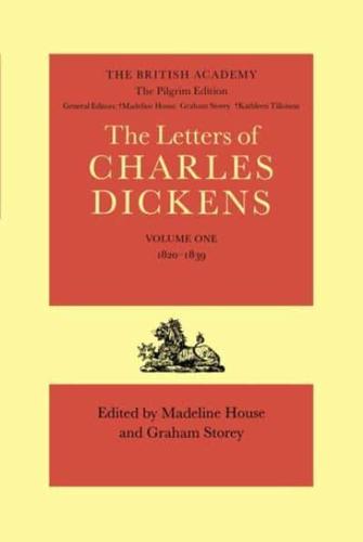 The Letters of Charles Dickens. Vol.1