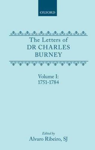 The Letters of Dr Charles Burney
