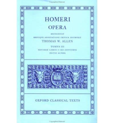 Homer Vol. III. Odyssey (Books I-XII)