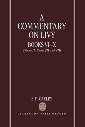 A Commentary on Livy, Books VI-X