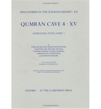 Qumran Cave 4. 15 Sapiential Texts