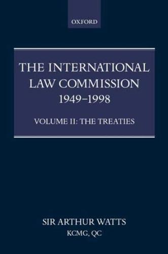 The International Law Commission, 1949-1998