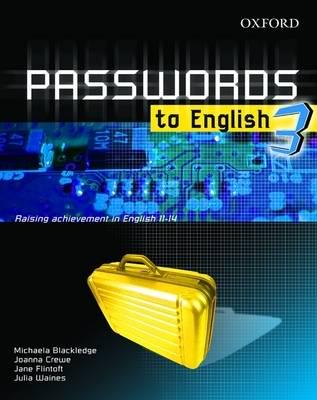 Passwords to English: Y9: E-Resource Pack 3