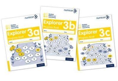Numicon Number, Pattern and Calculating. 3 Explorer Progress Book