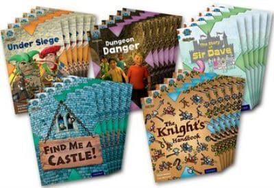 Project X Origins: Brown Book Band, Oxford Level 9: Knights and Castles: Class Pack 30