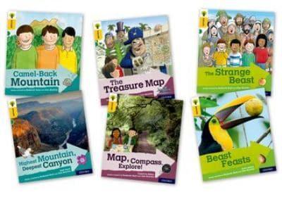 Oxford Reading Tree Explore With Biff, Chip and Kipper: Oxford Level 5: Mixed Pack of 6