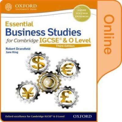 Essential Business Studies for Cambridge IGCSE & O Level. Student Book