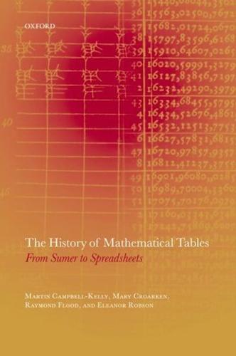 The History of Mathematical Tables: From Sumer to Spreadsheets