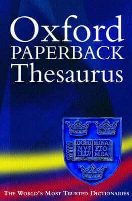 The Oxford Paperback Thesaurus