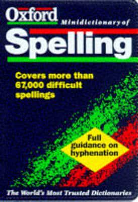 Oxford Minidictionary of Spelling