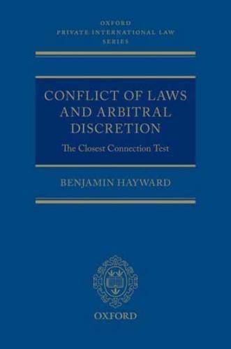 Conflict of Laws and Arbitral Discretion