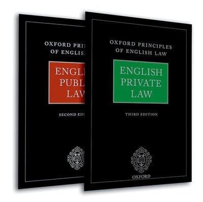 Oxford Principles of English Law