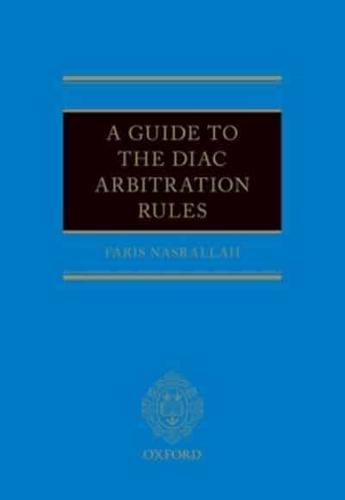 A Guide to the Diac Arbitration Rules