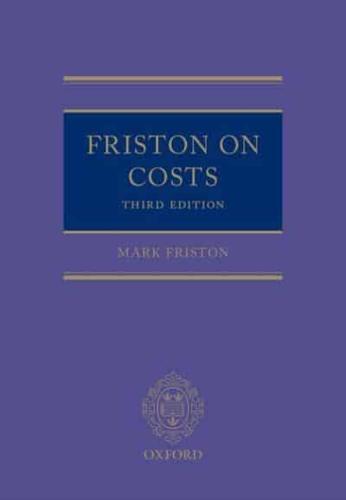 Friston on Costs