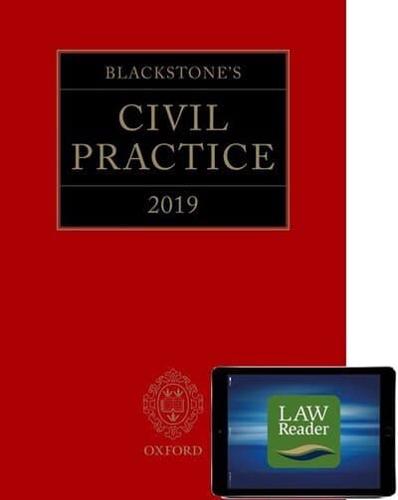 Blackstone's Civil Practice 2019
