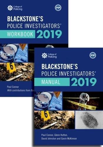 Blackstone's Police Investigators' Manual and Workbook 2019