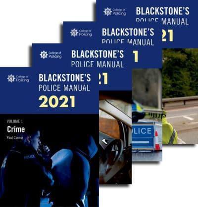 Blackstone's Police Manuals 2021: Four Volume Set