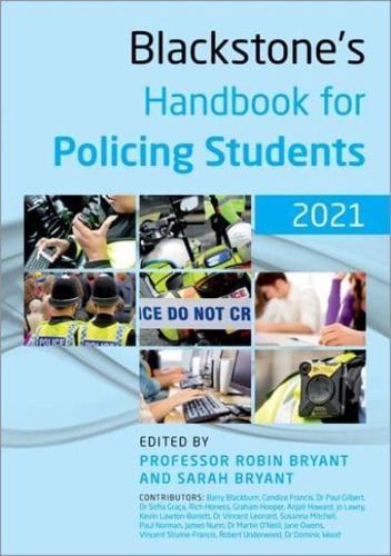 Blackstone's Handbook for Policing Students