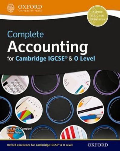 Complete Accounting for Cambridge O Level & IGCSE