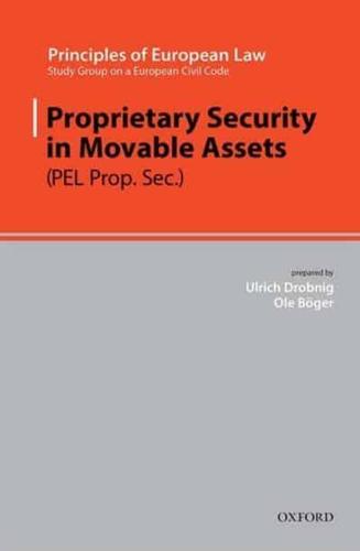 Proprietary Security in Movable Assets (PEL Prop. Sec.)