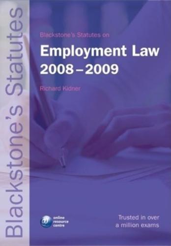 Employment Law 2008-2009