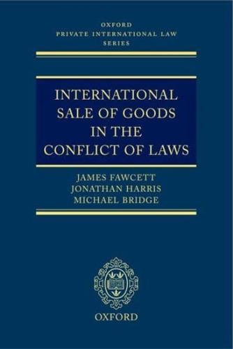 International Sale of Goods in the Conflict of Laws