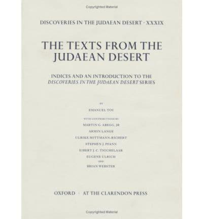 Discoveries in the Judaean Desert. Vol. 39 Introduction and Indexes