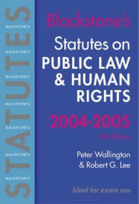 Public Law & Human Rights, 2004/2005