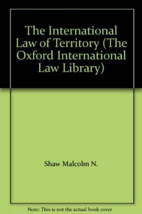 The International Law of Territory