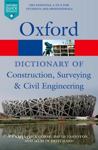 A Dictionary of Construction, Surveying and Civil Engineering