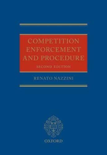 Competition Enforcement and Procedure