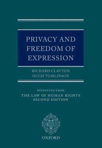 Privacy and Freedom of Expression