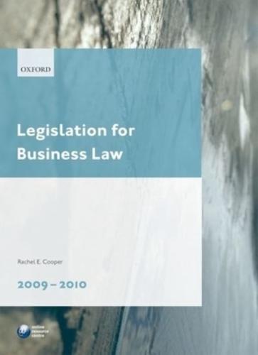 Legislation for Business Law