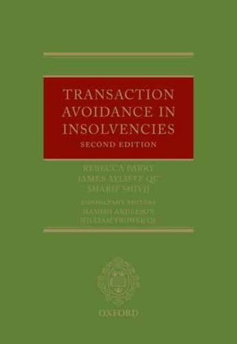 Transaction Avoidance in Insolvencies