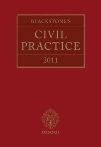 Blackstone's Civil Practice 2011