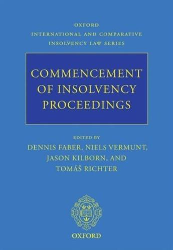 Commencement of Insolvency Proceedings