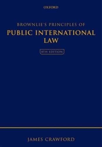 Brownlie's Principles of Public International Law
