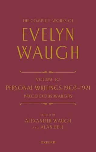 Personal Writings, 1903-1921