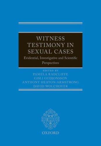 Witness Testimony in Sexual Cases