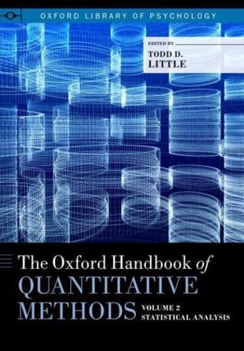 The Oxford Handbook of Quantitative Methods in Psychology. Vol. 2 Statistical Analysis