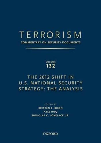 TERRORISM: COMMENTARY ON SECURITY DOCUMENTS VOLUME 132