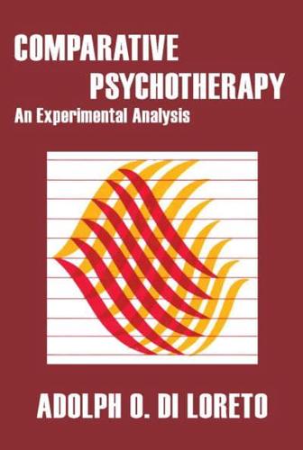 Comparative Psychotherapy : An Experimental Analysis