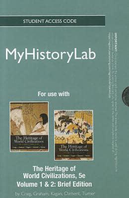 NEW MyLab History Student Access Code Card for The Heritage of World Civilizations Volume 1, Brief Edition (Standalone)